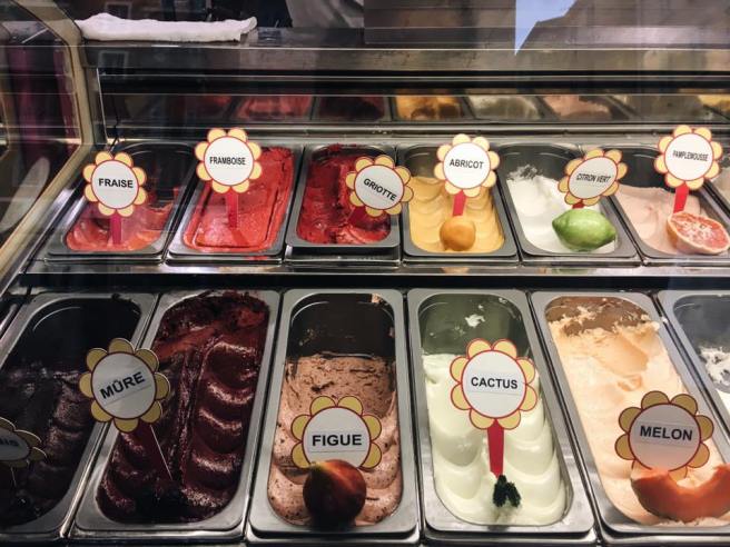 60+ gelato flavors to pick from